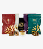 NUHR Home Signature Oud Incense Gift Set – 40 Cones + Burner (Discovery Collection)