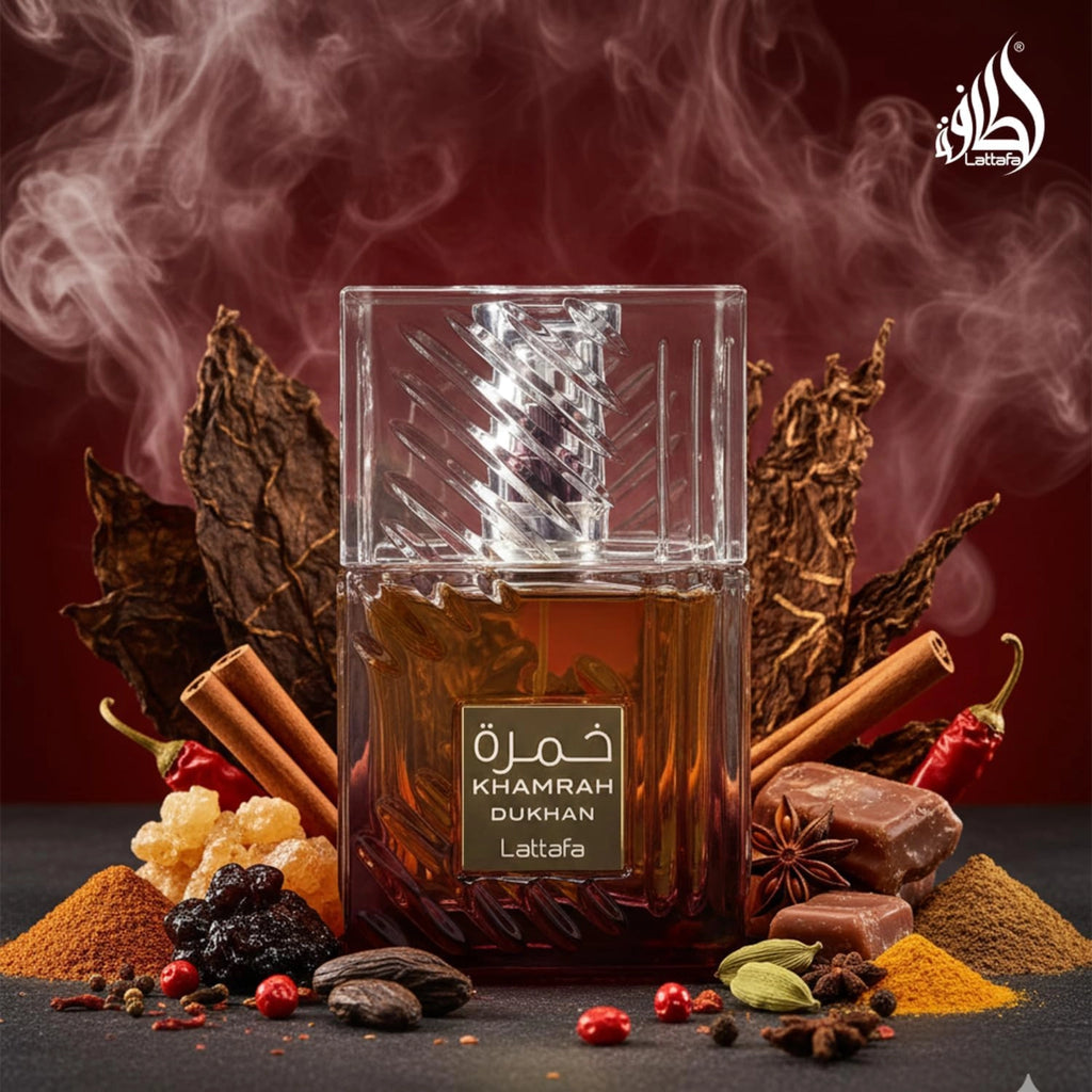 Lattafa Khamrah Dukhan Eau de Parfum – 100ml
