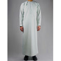 Premium  Water-Resistant Omani Thobe for Men in Pistachio Green