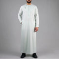 Premium  Water-Resistant Omani Thobe for Men in Pistachio Green