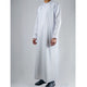 Premium Water-Resistant Omani Thobe for Men in White