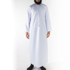Essentials Emirati Thobe for Men in Matte White