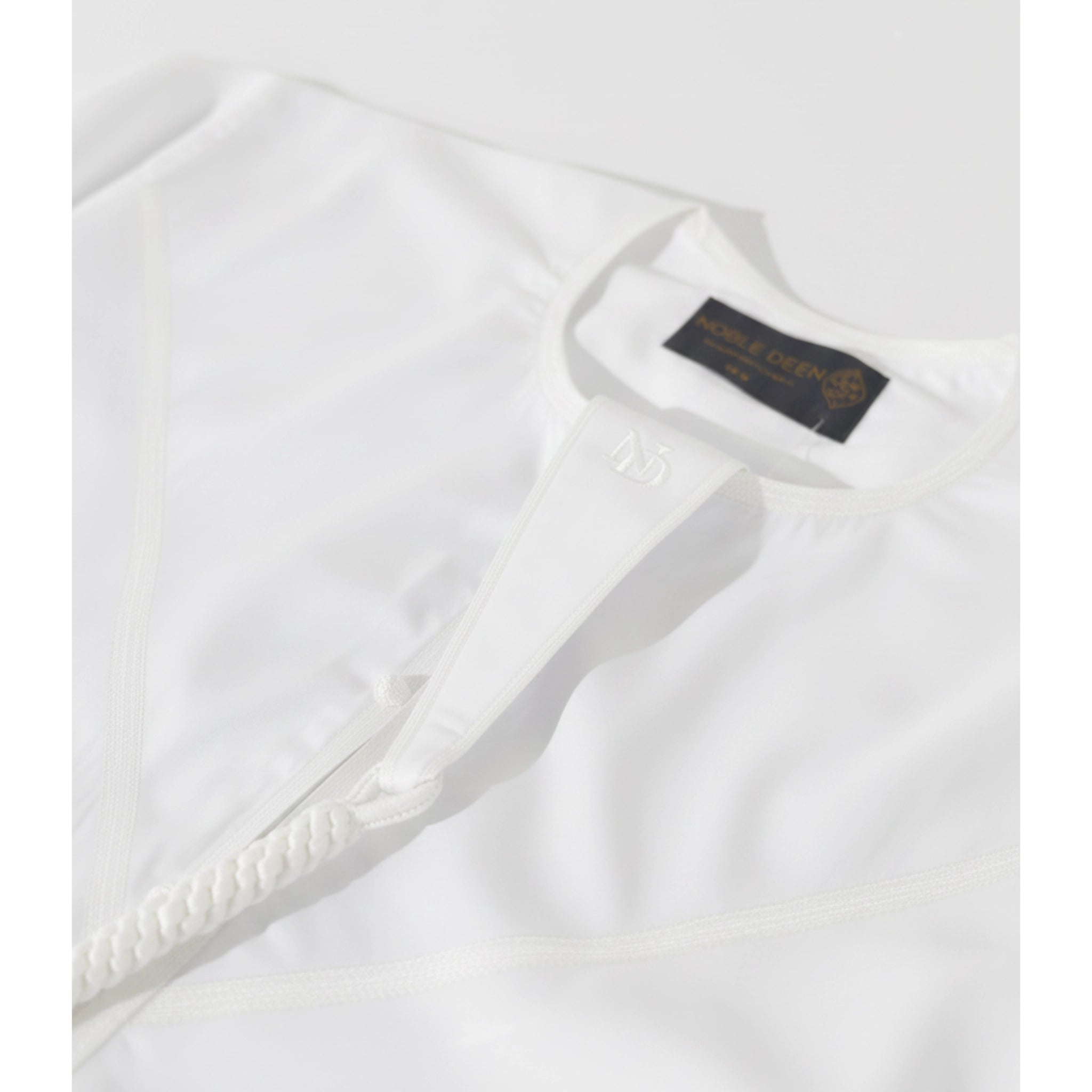 Premium Emirati Men's Thobe in Marble White