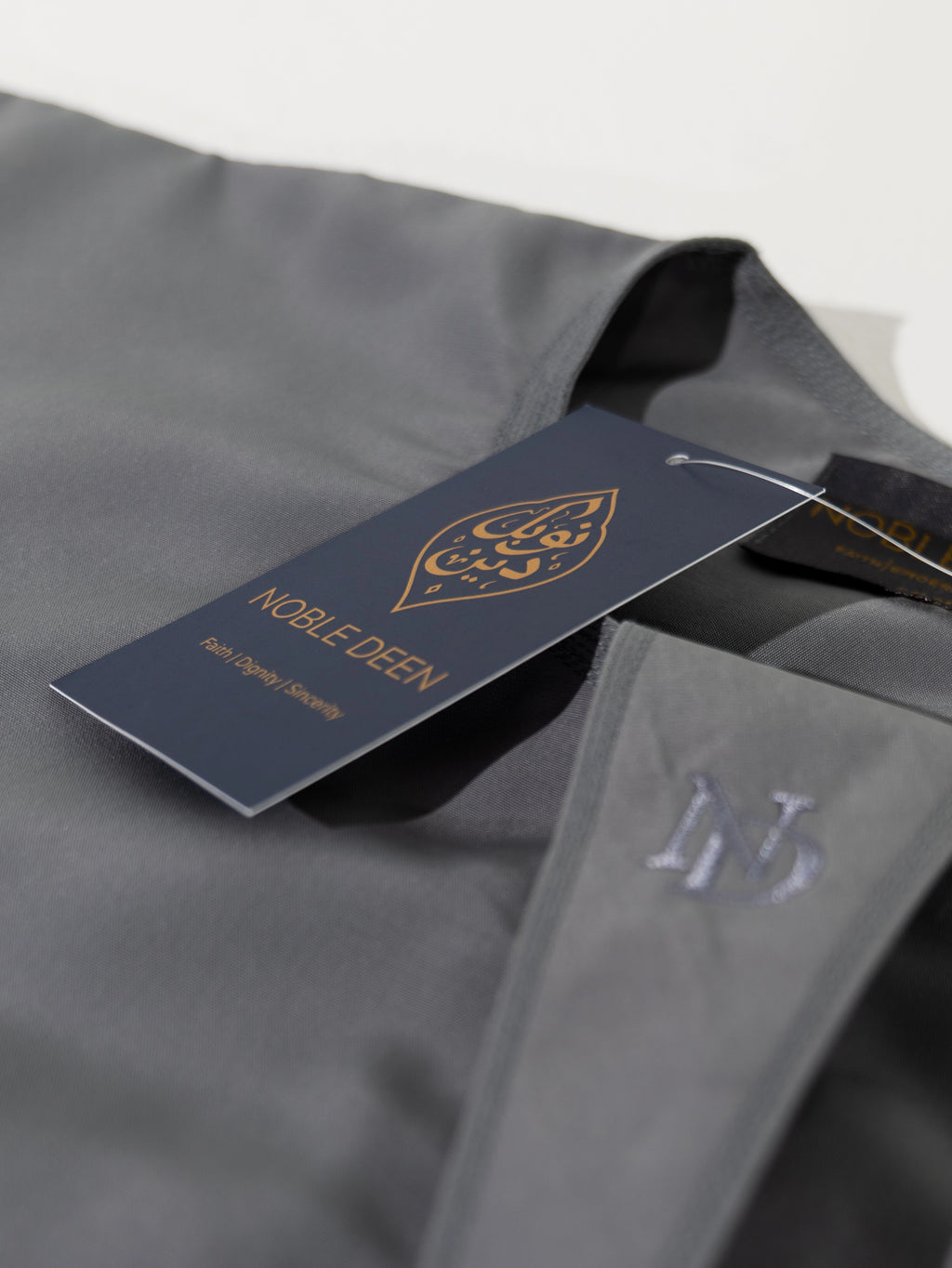 Royal Edition Luxury Emirati Thobe for Men in Steel Grey