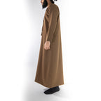 Royal Edition Luxury Emirati Thobe for Men in Chocolate Brown