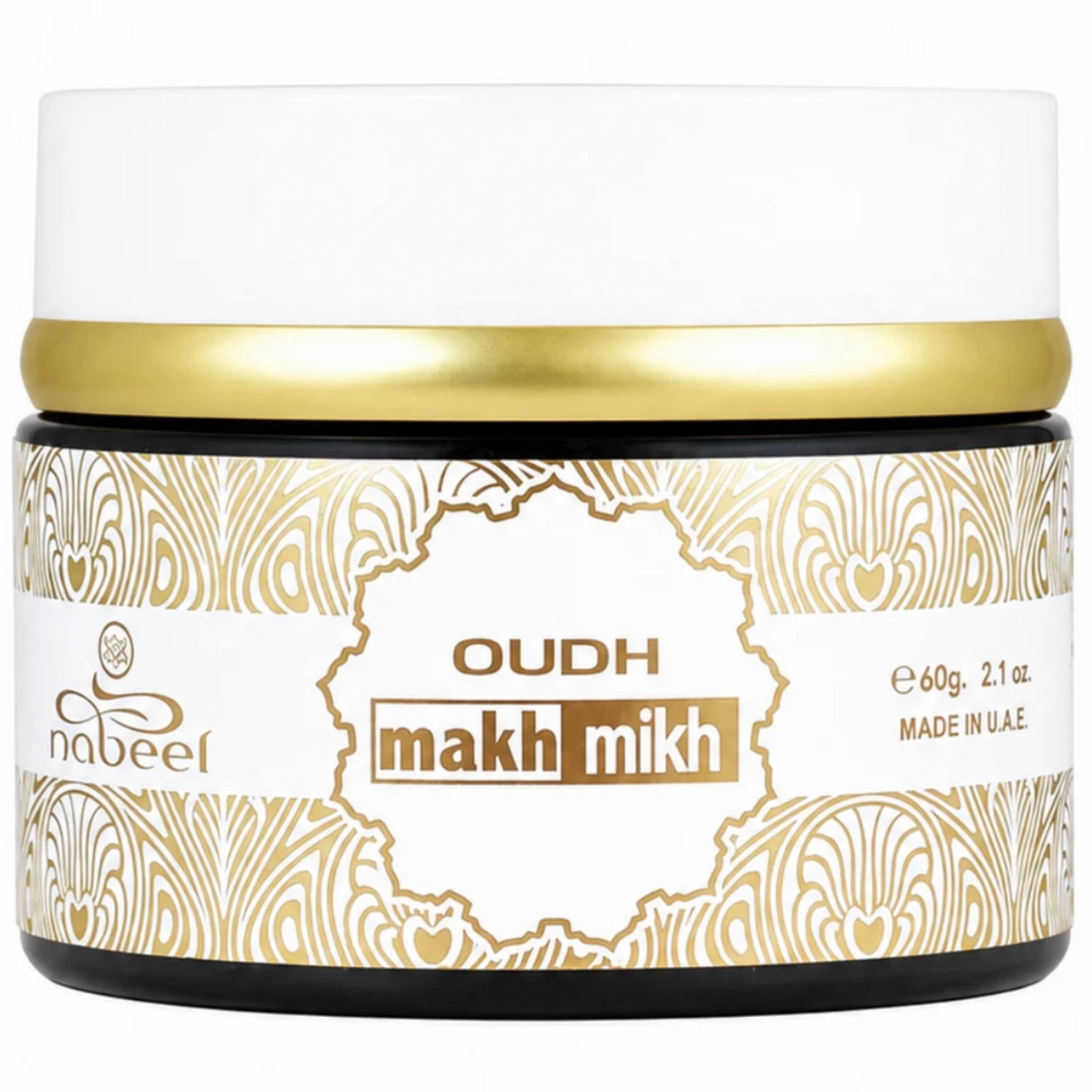 Nabeel Oudh Makh Mikh Bakhoor Incense – 60g | Floral & Oriental Home Fragrance
