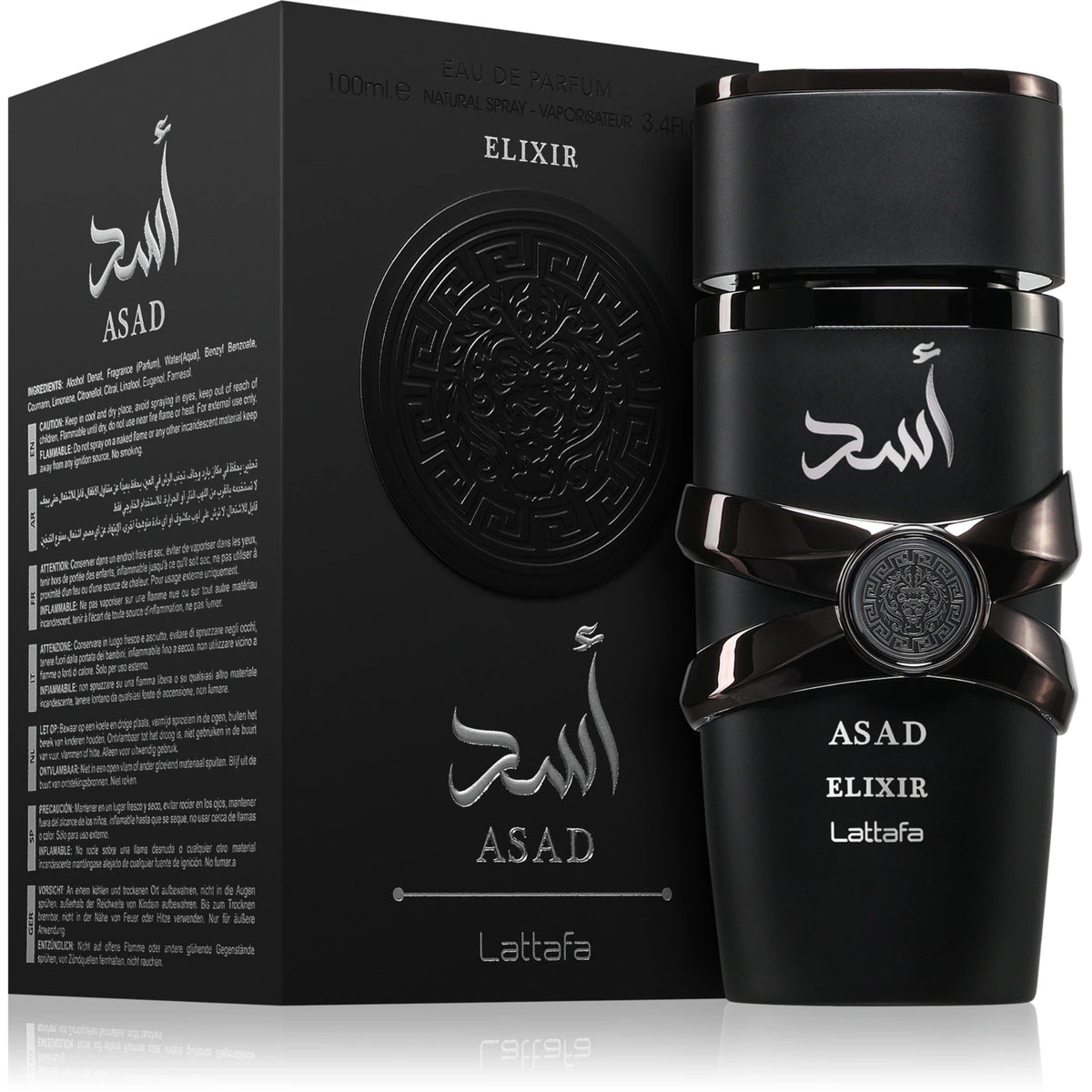 Lattafa Asad Elixir Eau de Parfum – 100ml