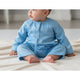 Noble Littles- Baby Thobe Romper in Baby Blue