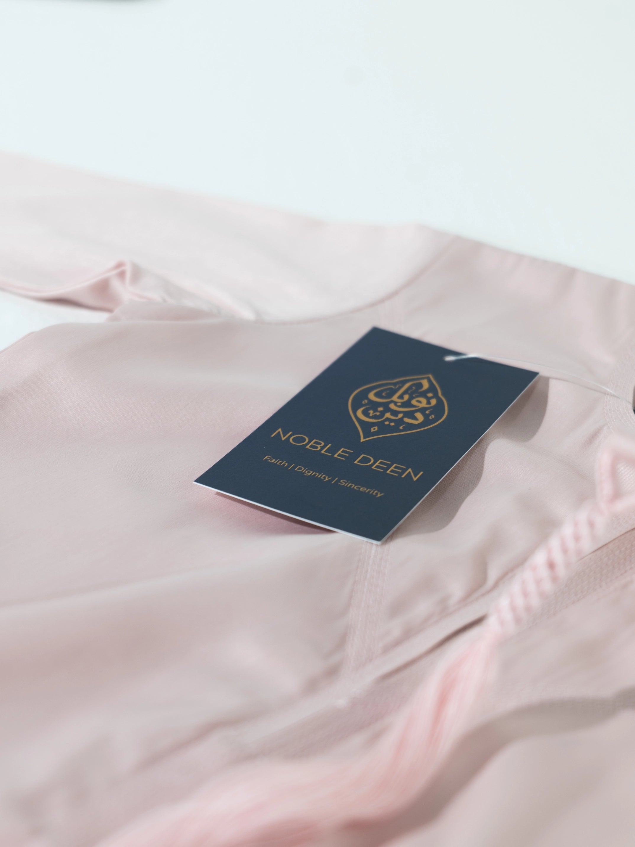 Premium Emirati Boys' Thobe in Desert Pink