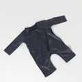 Noble Littles- Baby Thobe Romper in Graphite Grey