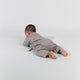 Noble Littles- Baby Thobe Romper in Khaki Beige
