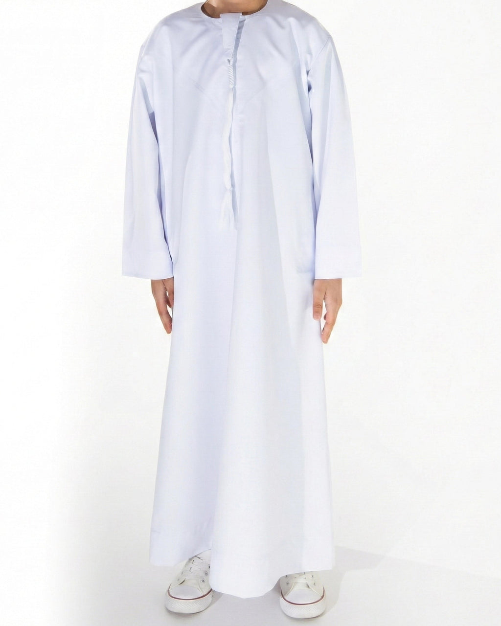 Boys' Emirati Thobe in Matte White
