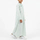 Premium Water-Resistant Boys' Pistachio Green Omani Thobe