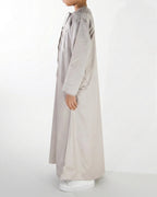 Premium Emirati Thobe for Boys in Khaki Beige, Made in UAE