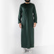 Premium Emirati Men's Thobe in Racing Green