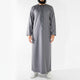 Royal Edition Luxury Emirati Thobe for Men in Steel Grey