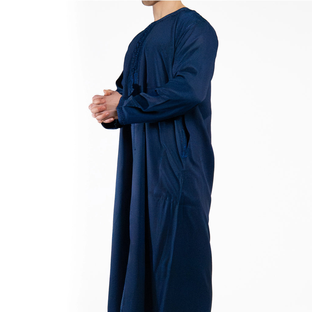 Moroccan full sleeve thobe for men in Royal Navy