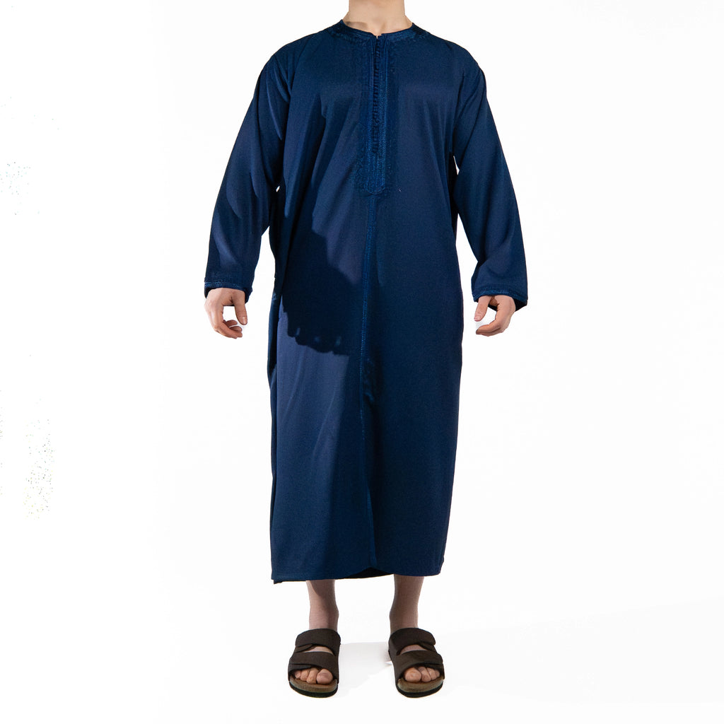 Moroccan full sleeve thobe for men in Royal Navy