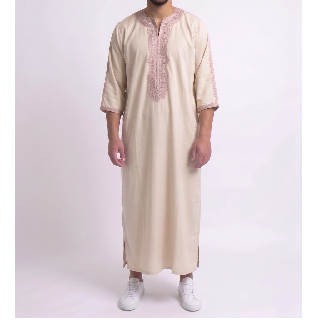 The Desert Tan Zip Gandoura
