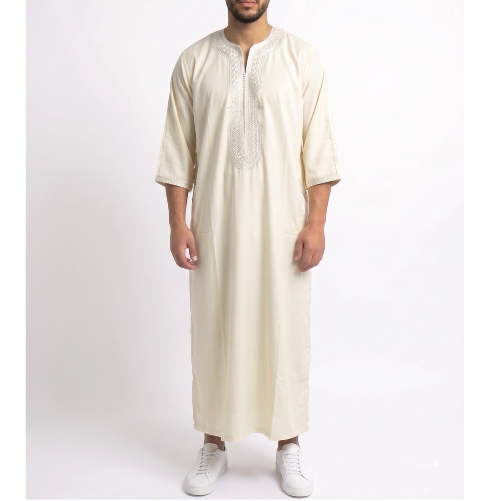 The Cream Zip Gandoura
