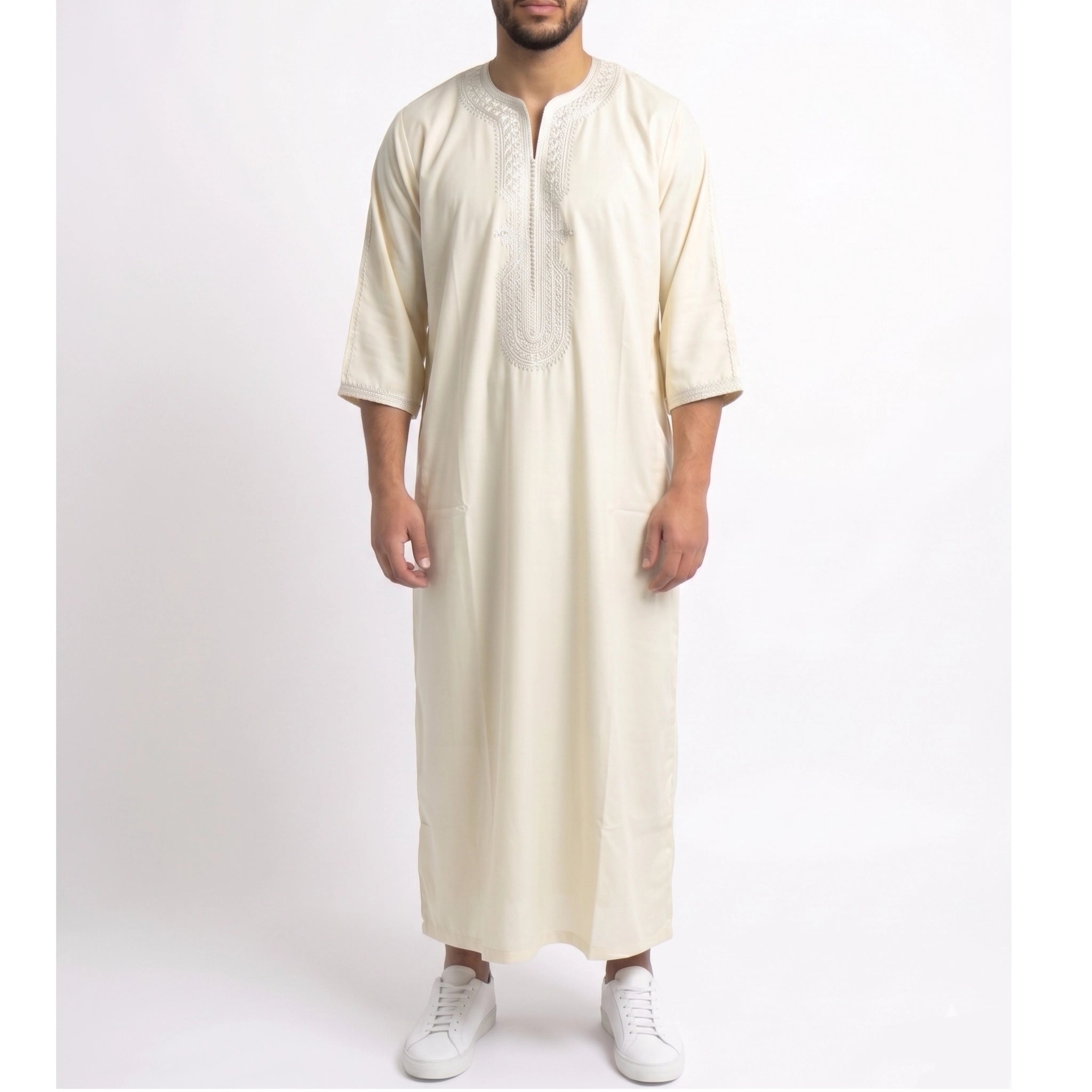 The Cream Zip Gandoura