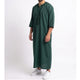 The Dark Emerald Green Zip Gandoura
