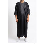 Shadow Black Zip Gandoura