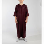 Boys Imperial Burgundy Moroccan Gandoura
