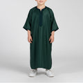 Boys Emerald Green Moroccan Gandoura