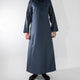 Slim Fit Signature Saudi Thobe - Dark Sapphire Blue