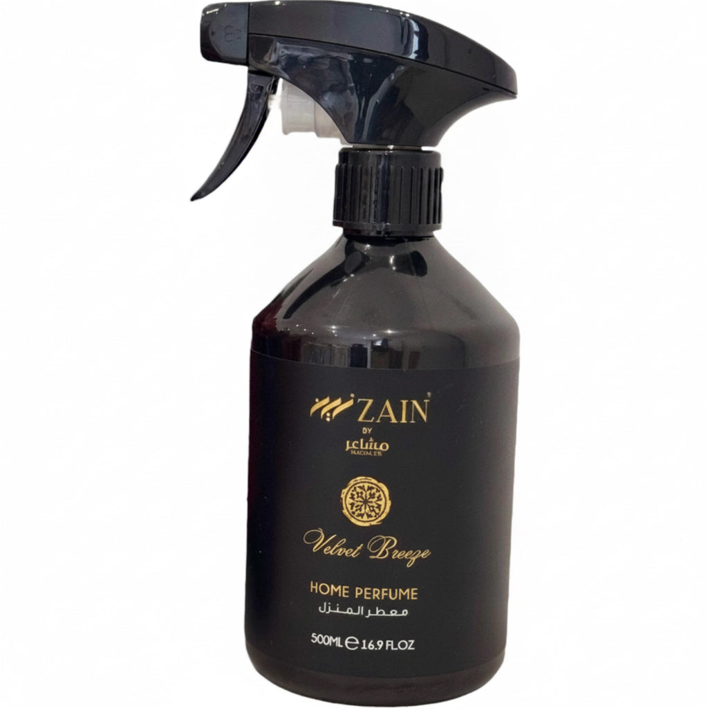 Zain by Masha'er Room & Linen Spray – Velvet Breeze (500ml)